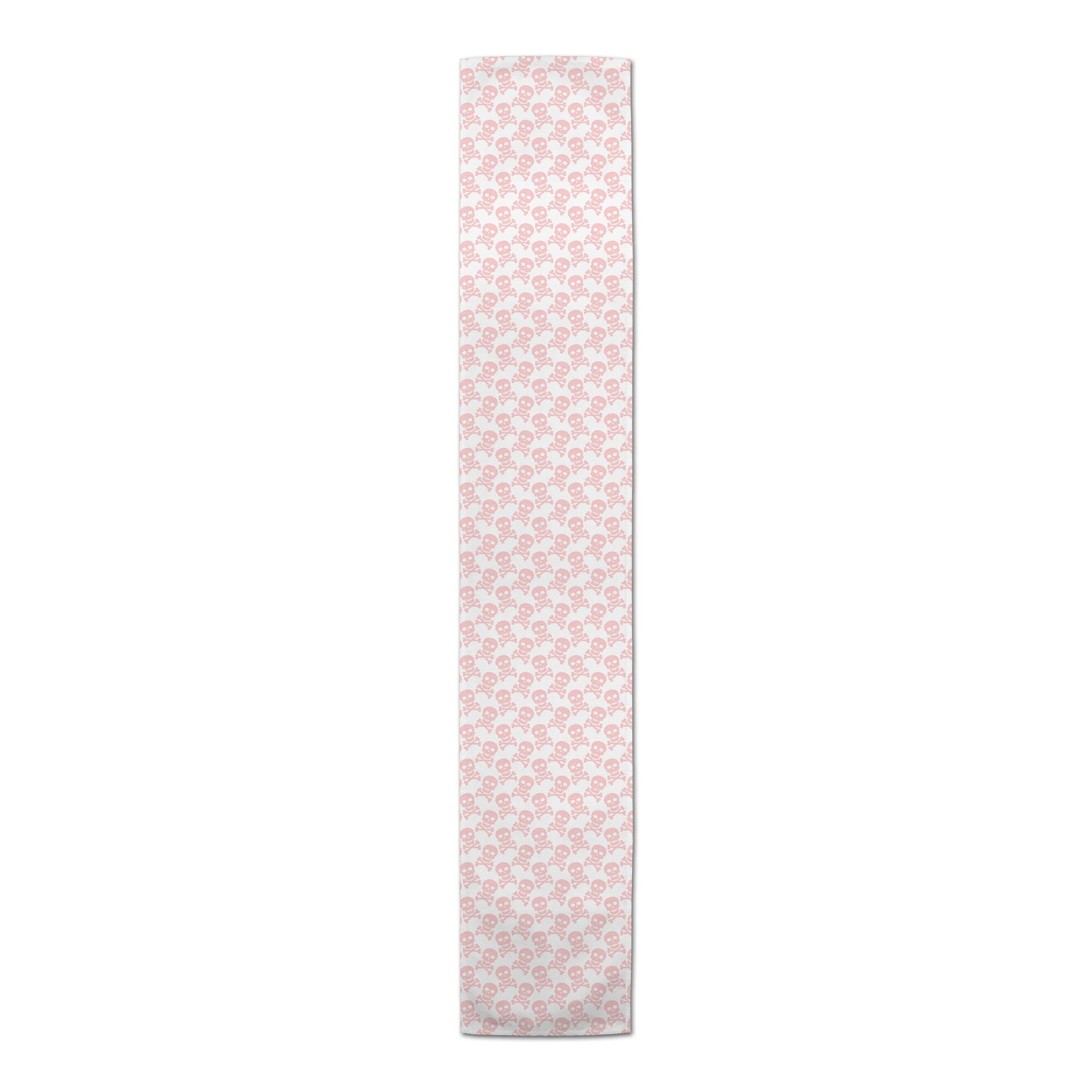 72" Skull And Crossbones Poly Twill Table Runner